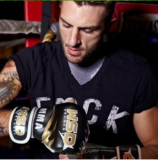 Sanda kick boxing Muay Thai Boxing Gloves